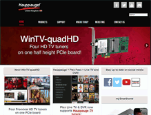 Tablet Screenshot of hauppauge.co.uk